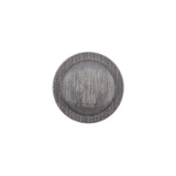 Italian Silver Plated Shank-Back Button - 24L/15mm