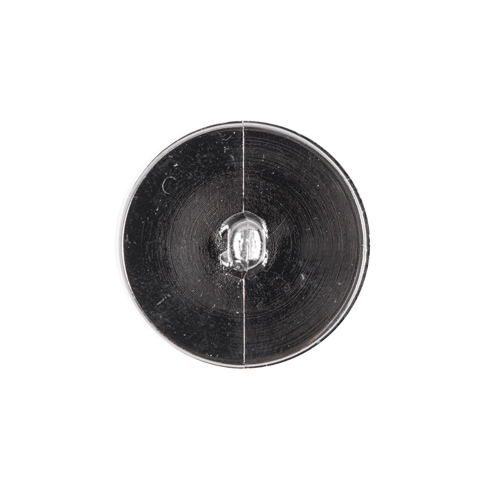 Italian Silver Plated Shank-Back Button - 36L/23mm