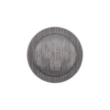Italian Silver Plated Shank-Back Button - 36L/23mm