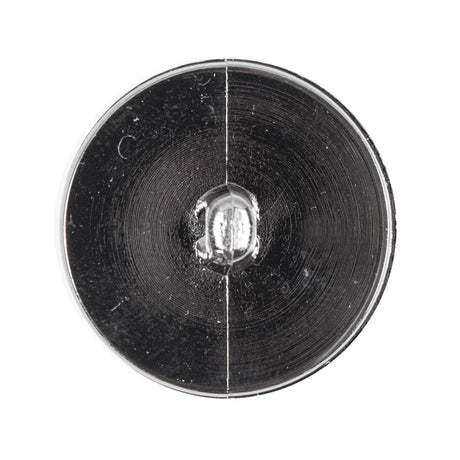 Italian Silver Plated Shank-Back Button - 44L/28mm