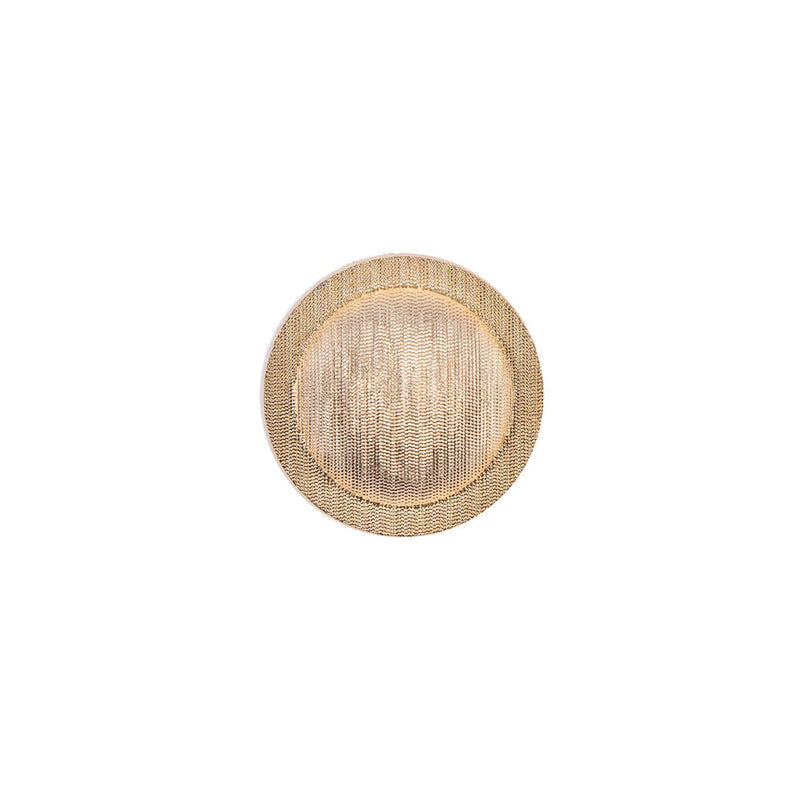 Italian Gold Plated Shank-Back Button - 20L/12.5mm