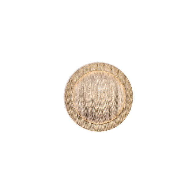 Italian Gold Plated Shank-Back Button - 20L/12.5mm