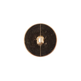 Italian Gold Plated Shank-Back Button - 24L/15mm