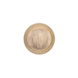 Italian Gold Plated Shank-Back Button - 24L/15mm