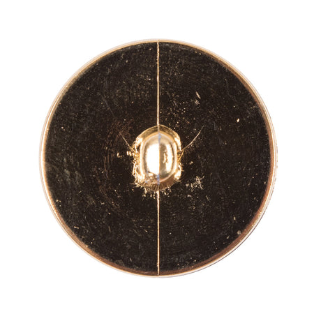 Italian Gold Plated Shank-Back Button - 44L/28mm