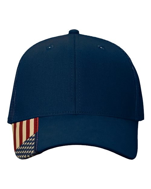 USA Flag Mesh Cap