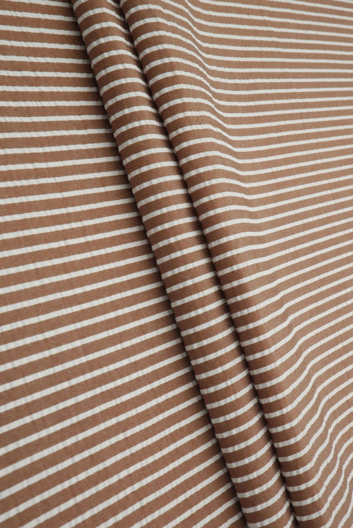 Seersucker Stripe Woven Fabric