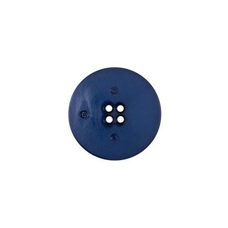 Italian Navy Textural Plastic Button - 24L/15mm