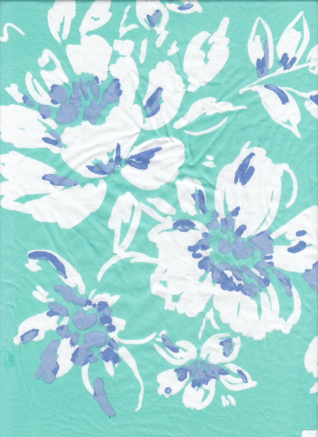 Floral DTY Knit Fabric