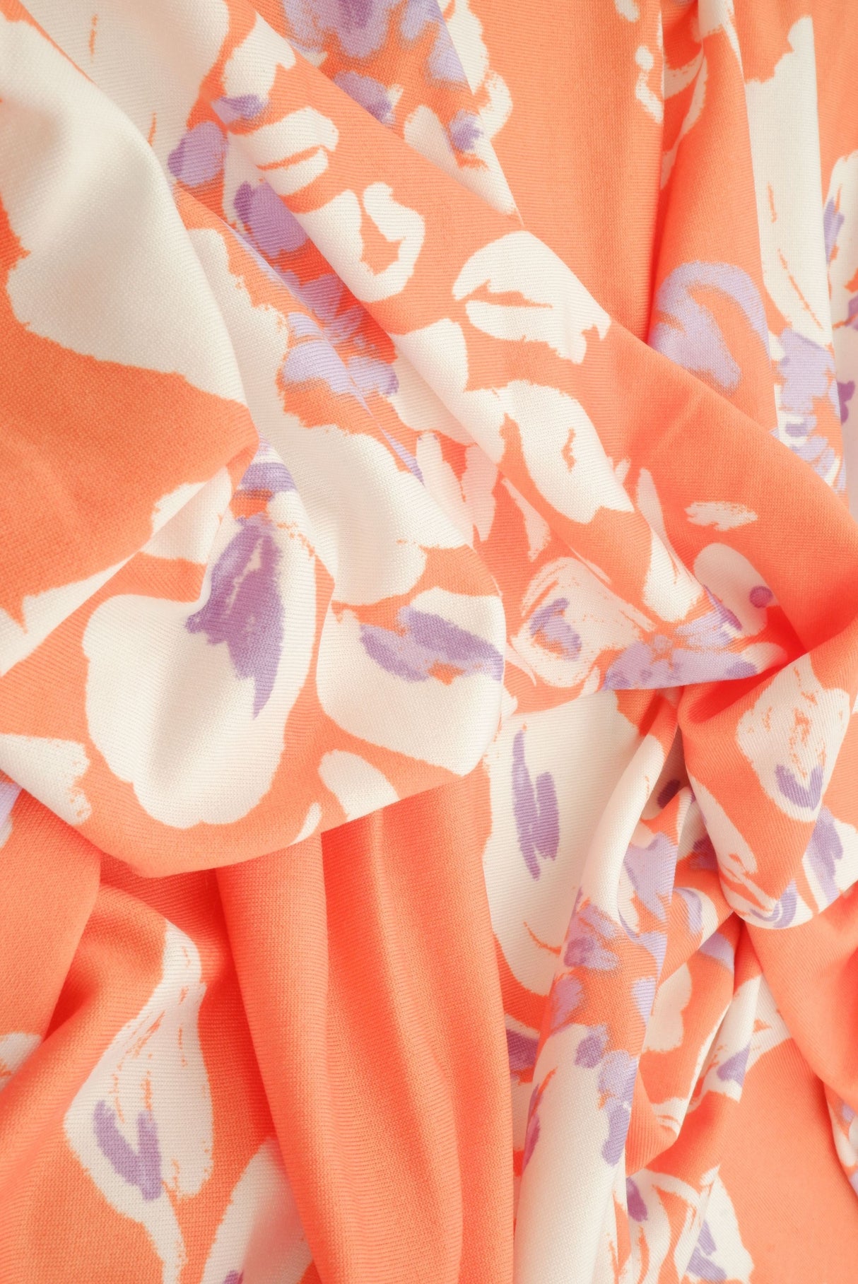Floral DTY Knit Fabric