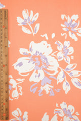 Floral DTY Knit Fabric