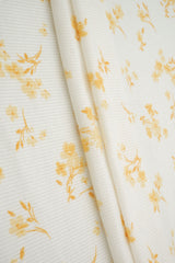 Ditsy Floral Rib Knit