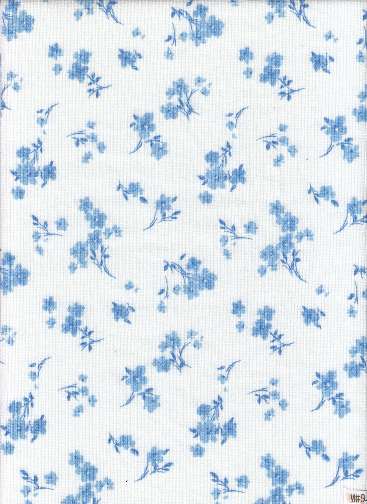 Ditsy Floral Rib Knit