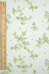 Printed Knit Ditsy Woven Fabric