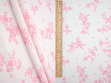 Printed Knit Ditsy Woven Fabric