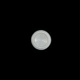 Italian Ivory Textured Shank-Back Button - 16L/10mm