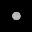 Italian Ivory Textured Shank-Back Button - 18L/11.5mm