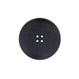 Italian Black Plated Button - 36L/23mm
