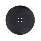 Italian Black Plated Button - 44L/28mm