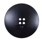 Italian Black Plated Button - 54L/34mm