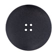 Italian Black Plated Button - 54L/34mm