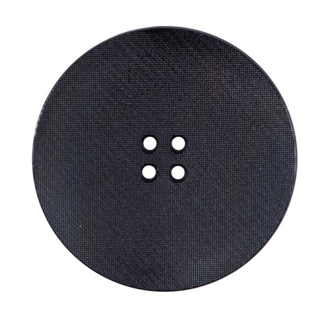 Italian Black Plated Button - 54L/34mm