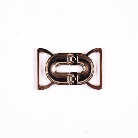 Italian Gold Metal Buckle - 1" X 2"