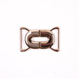 Italian Gold Metal Buckle - 1" X 2"