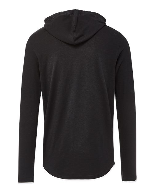 Miles Slub Hooded Long Sleeve T-Shirt