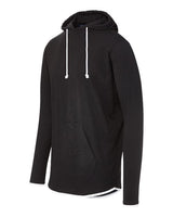 Miles Slub Hooded Long Sleeve T-Shirt