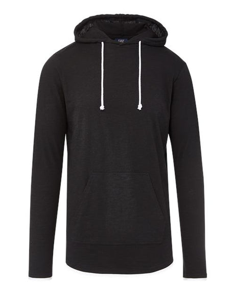 MV Sport Unisex Miles Slub Hooded Long Sleeve T-Shirt
