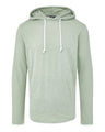 MV Sport Unisex Miles Slub Hooded Long Sleeve T-Shirt