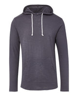 MV Sport Unisex Miles Slub Hooded Long Sleeve T-Shirt