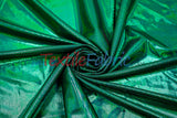 Moonlight Hologram Spandex Fabric - 4 Way Stretch, Holographic Foil Finish, 58/60" Width, Multiple Colors (1 Yard)