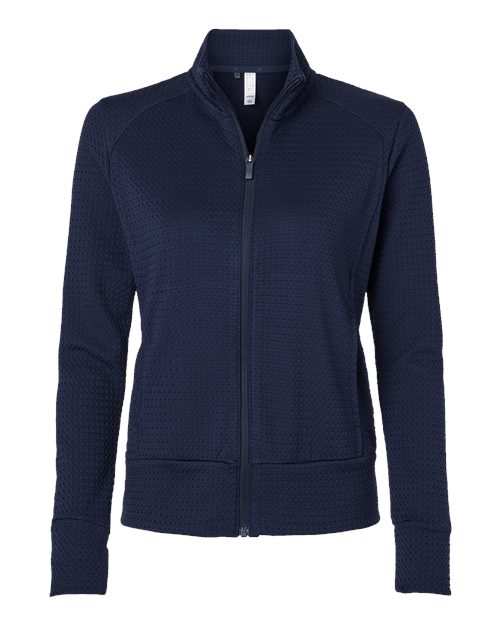 Women's Ultimate365 Textured Full-Zip Jacket - Recycled Polyester Full Zip Active Layer