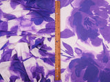 Printed Mesh Floral Fabric
