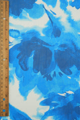Printed Mesh Floral Fabric