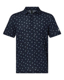 Adidas Men's Ultimate365 Mesh Print Polo