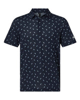 Adidas Men's Ultimate365 Mesh Print Polo