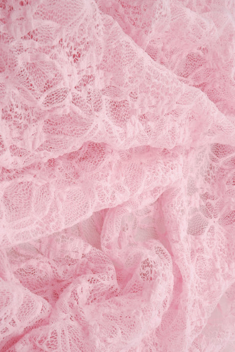 Bubble Ditsy Flower Lace Fabric