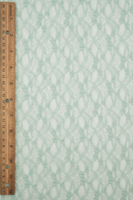 Bubble Ditsy Flower Lace Fabric