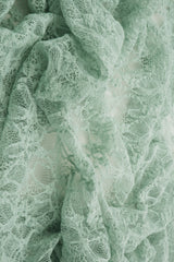 Bubble Ditsy Flower Lace Fabric