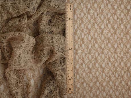 Bubble Ditsy Flower Lace Fabric