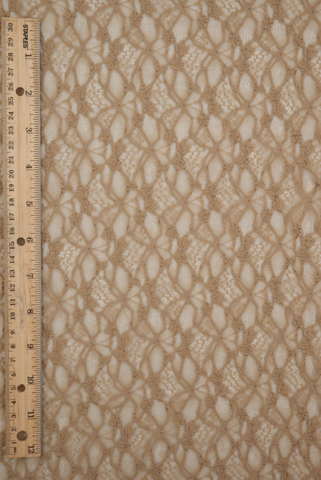 Bubble Ditsy Flower Lace Fabric