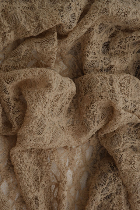 Bubble Ditsy Flower Lace Fabric