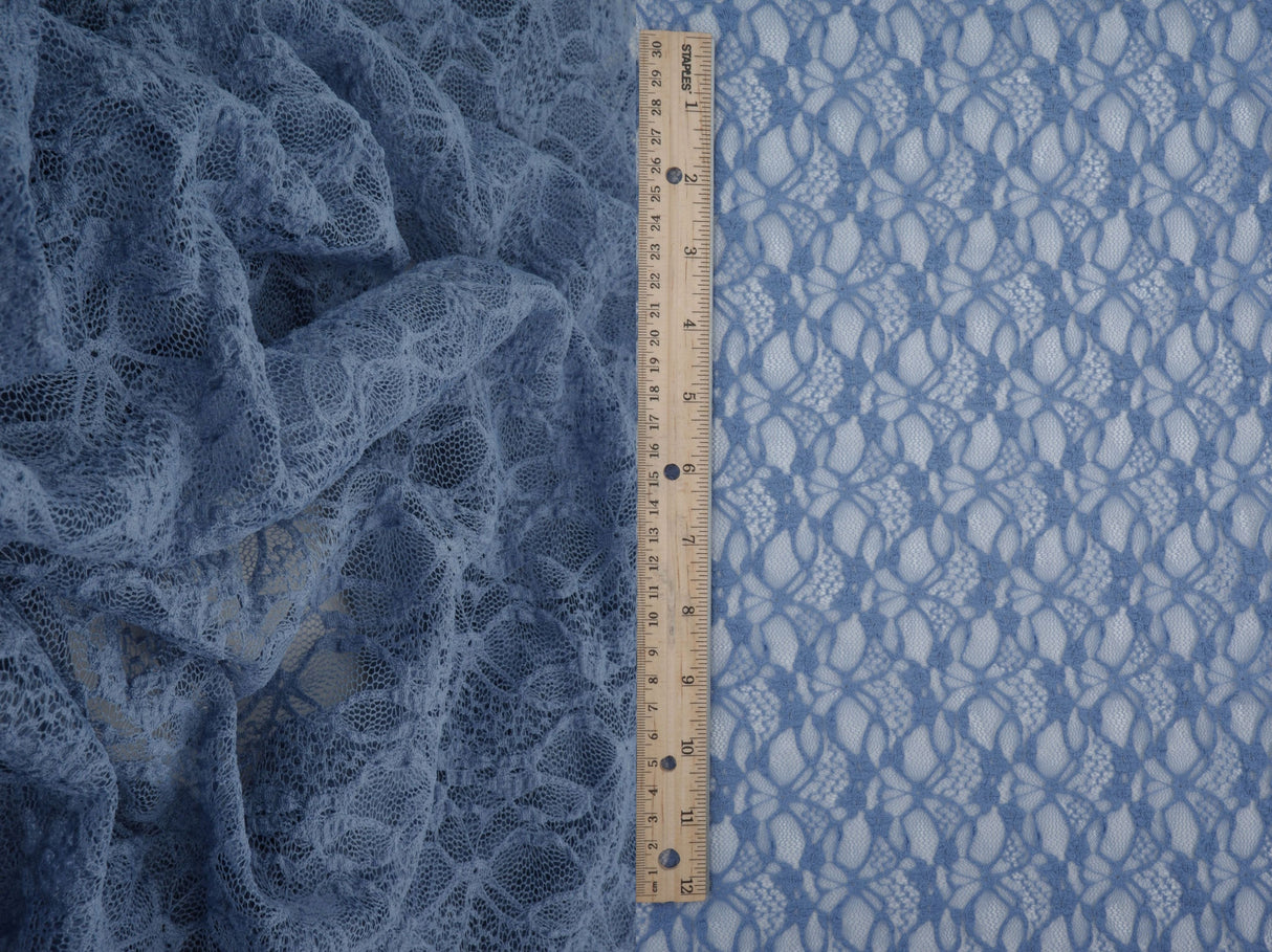 Bubble Ditsy Flower Lace Fabric