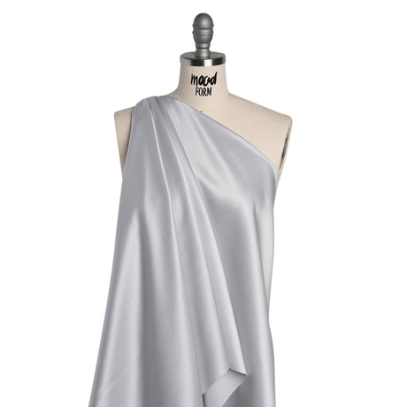 Polyester Satin - Dove Grey - Reverie Collection