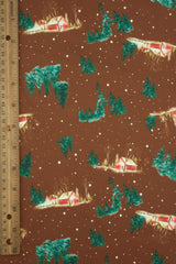 Christmas Digital Woven Print Fabric