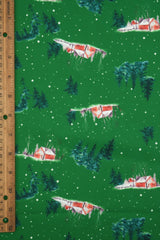 Christmas Digital Woven Print Fabric
