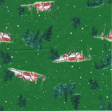 Christmas Digital Woven Print Fabric
